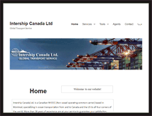 Tablet Screenshot of intership.ca